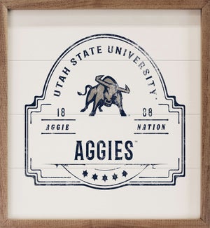 Vintage Stamp Utah State University
